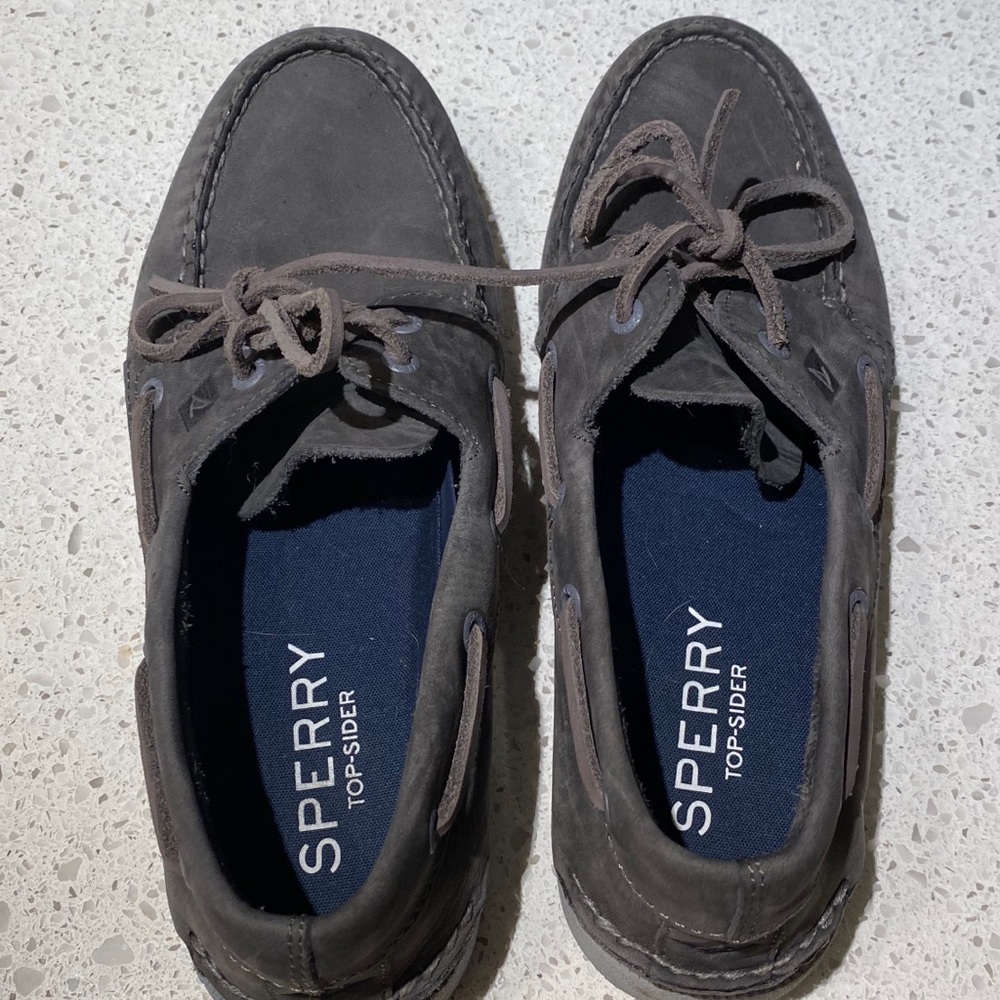 Sperry original suede boat shoe